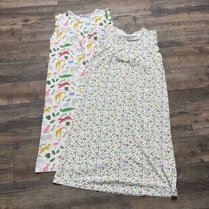 Mini Boden Multicolor Patterned Animal Floral Nightgown